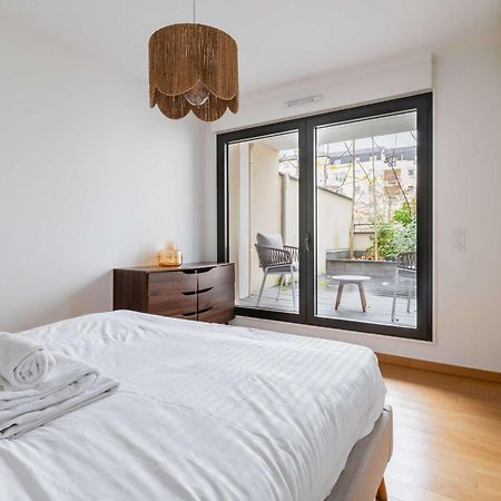 Appartement Lumineux Avec Terrasse Courbevoie - 4P - Flat-Guest Kültér fotó