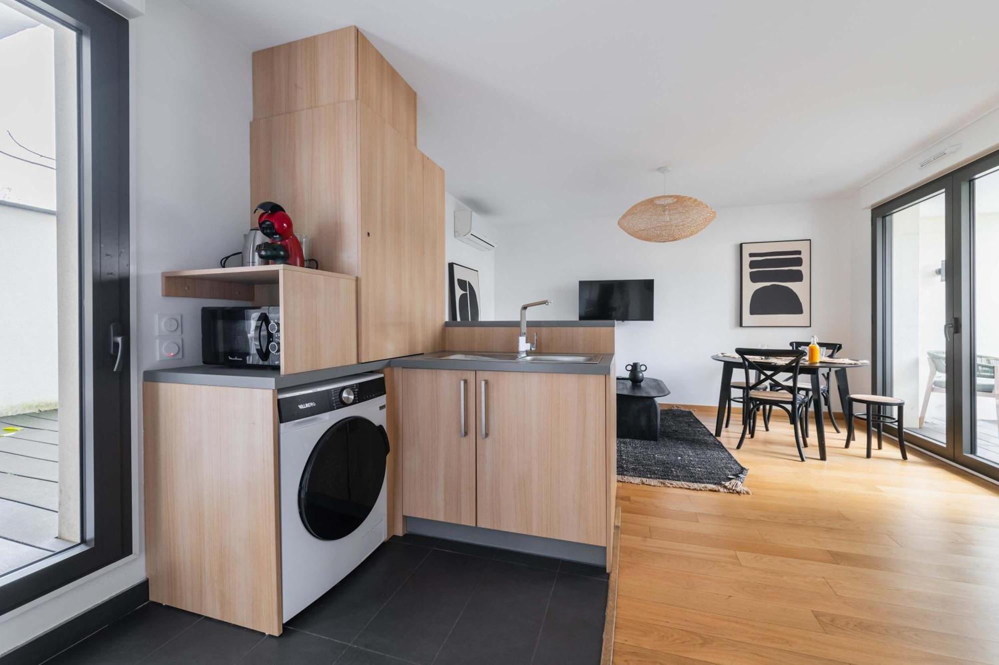 Appartement Lumineux Avec Terrasse Courbevoie - 4P - Flat-Guest Kültér fotó